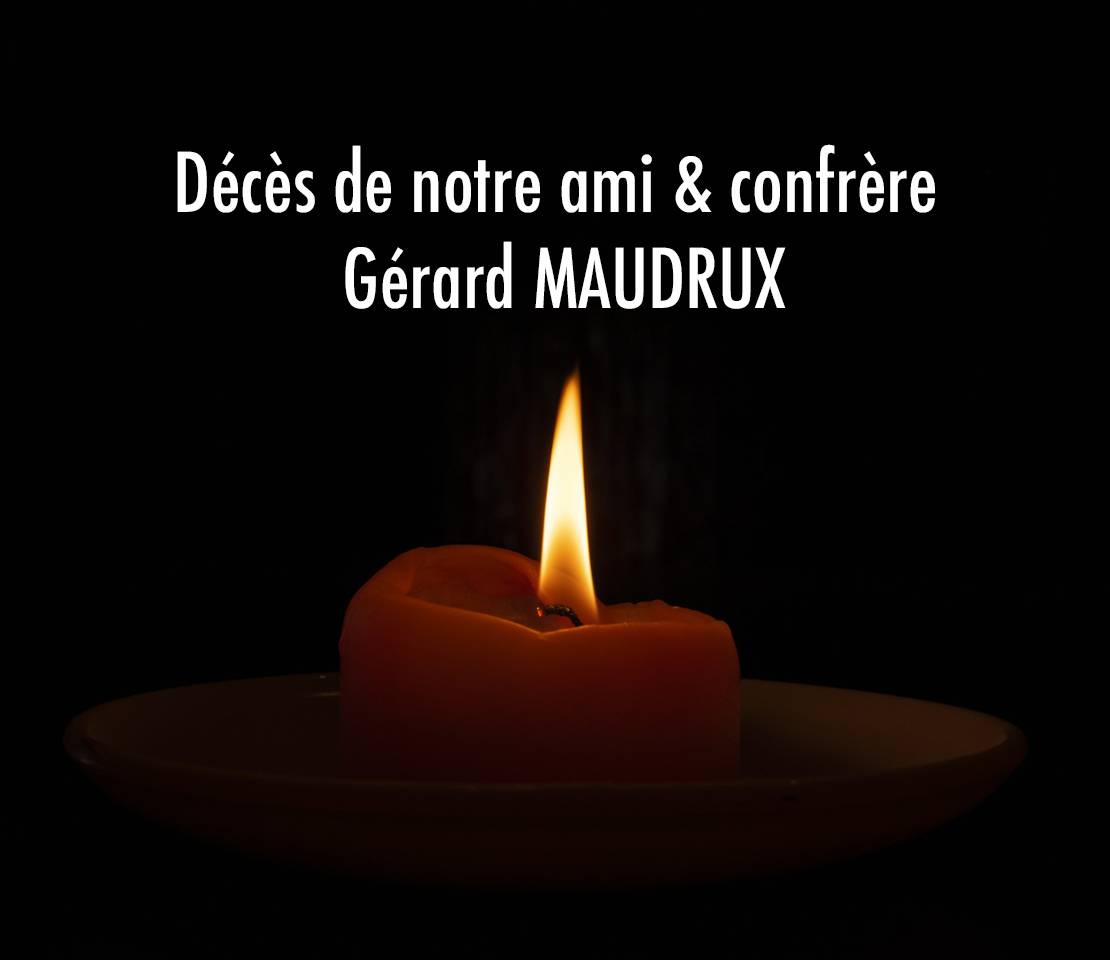 Décès du Dr Gérard MAUDRUX