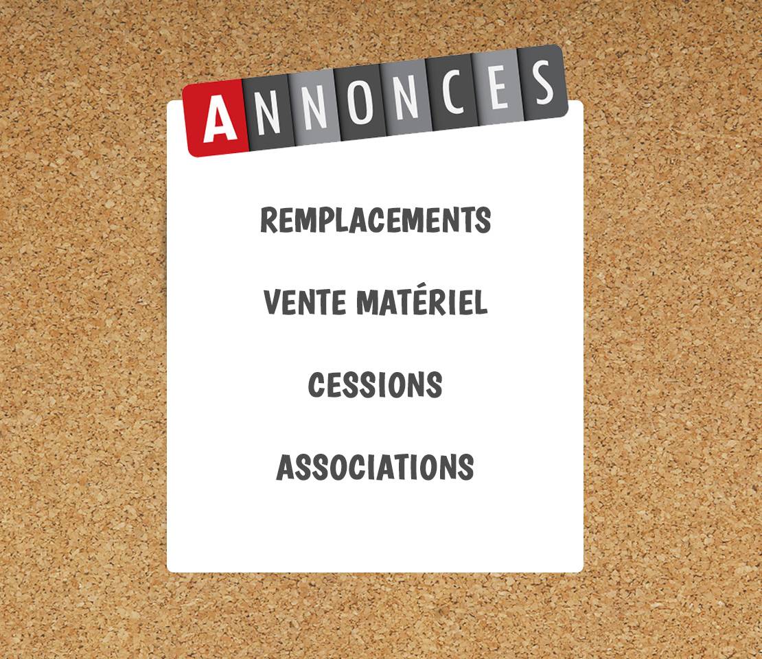 Petites annonces sur le site